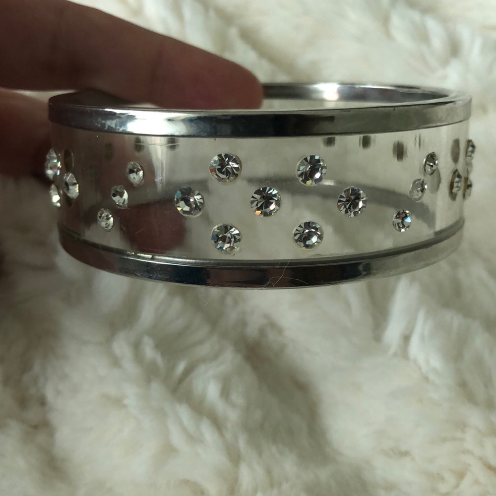 Clear and Silver Rhinestone Jewelry Bundle/Set - Picture 2 of 4